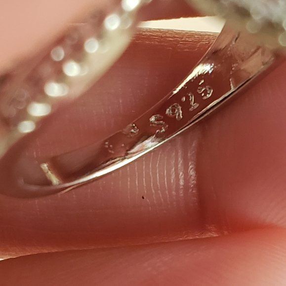 NEW S925 SLIVER PLATED RING - Picture 3 of 4